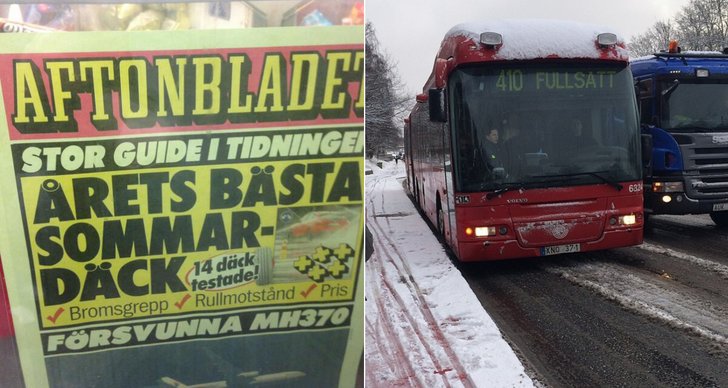 Aftonbladet, Guide, Stockholm, Sommar, Väderlek, Snökaos, Snö